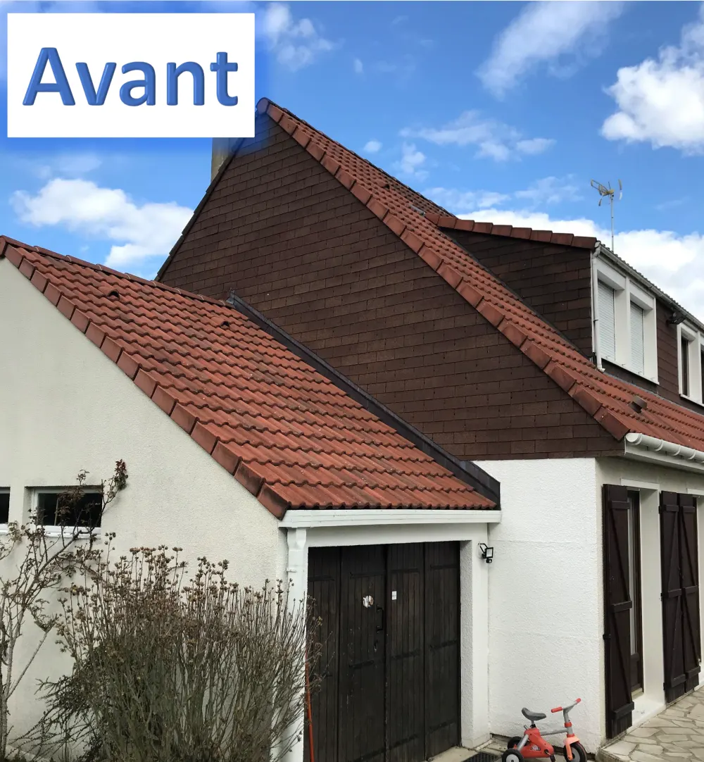 Avant travaux : façade d'origine